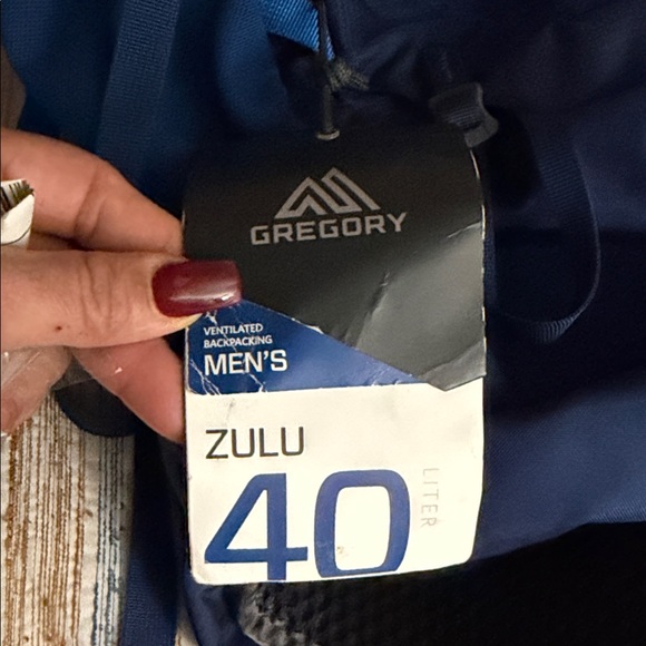 Gregory ZULU 40 liter! NLS!! Empire blue Outdoor Backpack - Picture 2 of 8